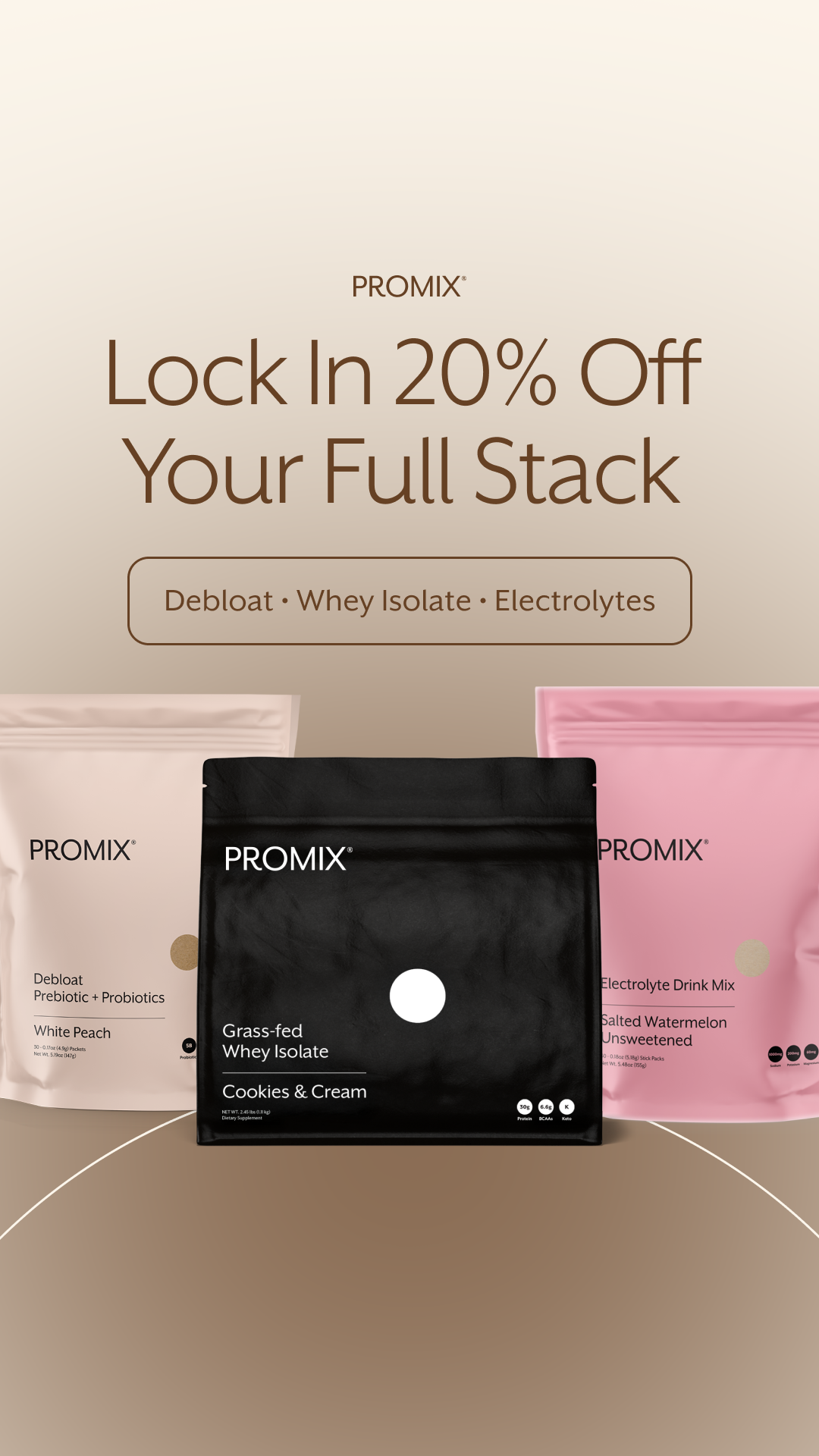PROMIX Nutrition Facebook ad