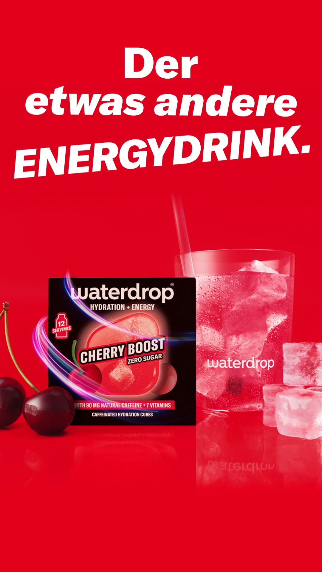 waterdrop Facebook ad: waterdrop Microenergy