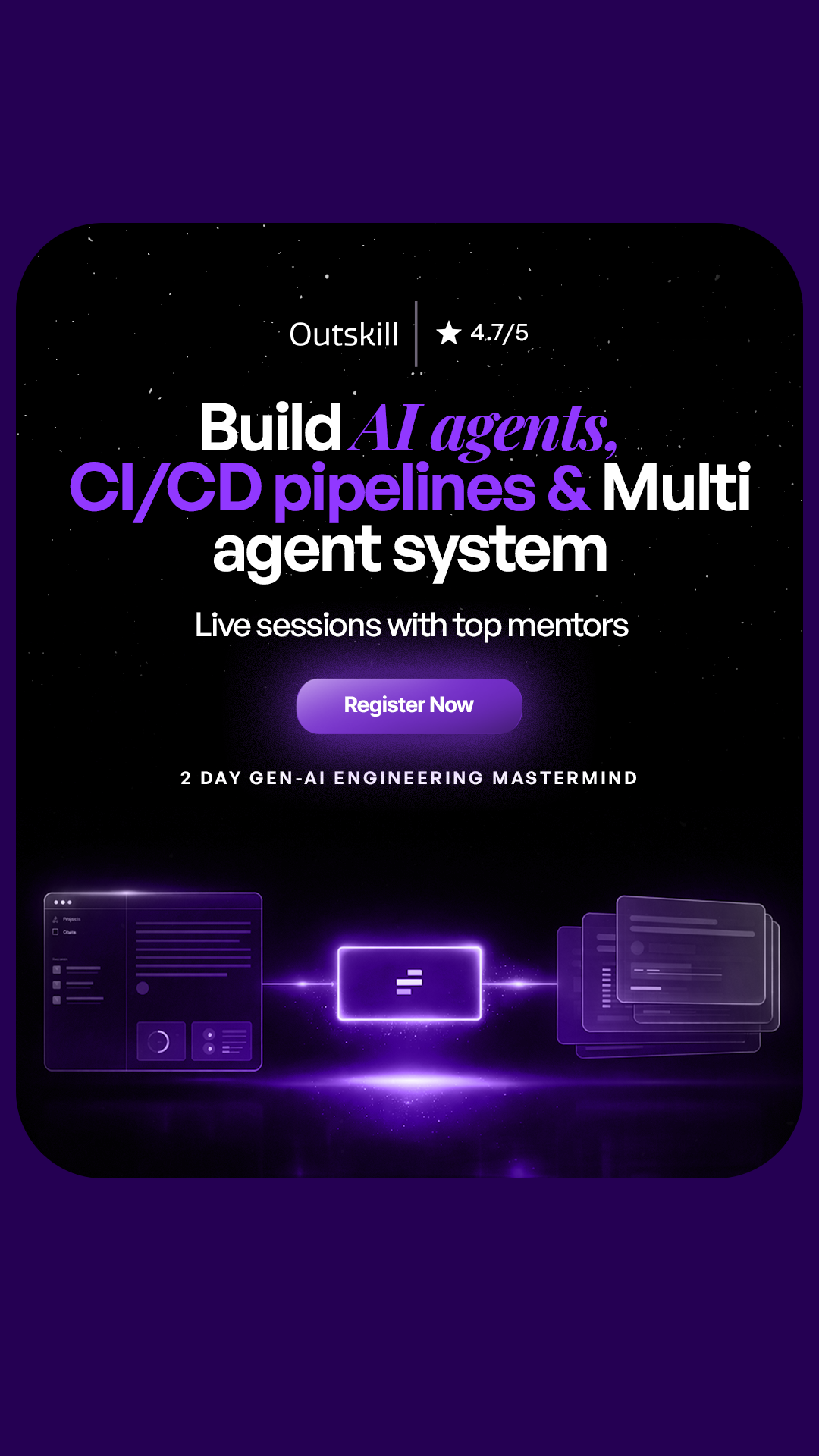 Outskill Facebook ad