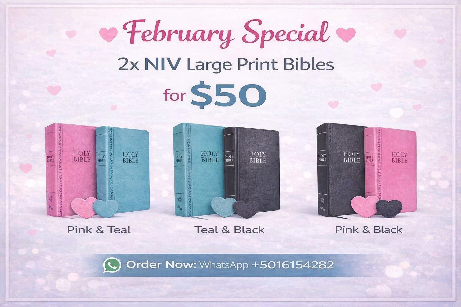 Jazzy Gifts Facebook ad: MONTH OF LOVE SPECIAL, GIVE BACK WITH GOD’S…