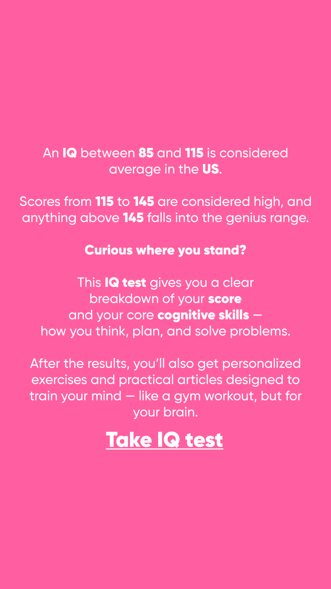 Brain Health Check Facebook ad