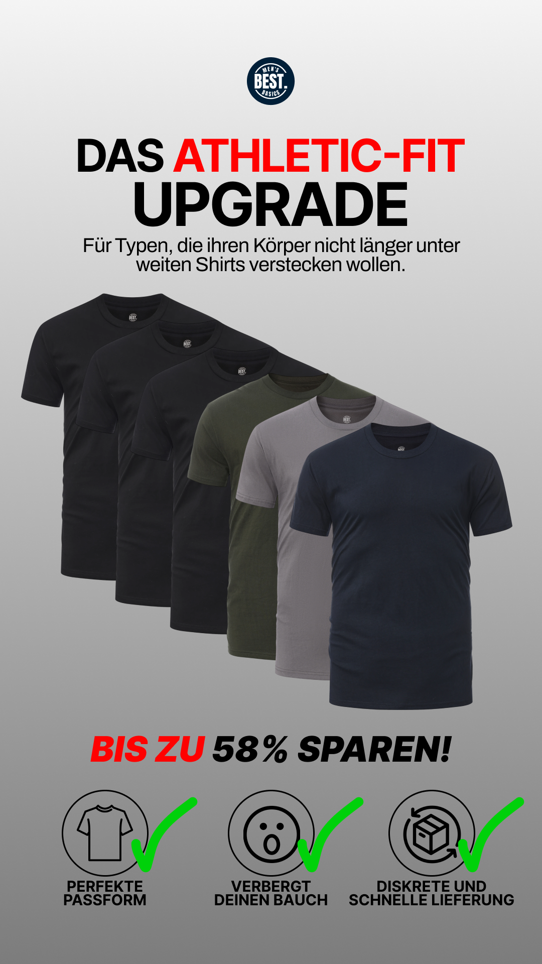 Men's Best Basics Facebook ad
