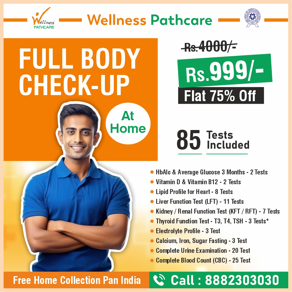 Wellness Pathcare I Mfine Facebook ad