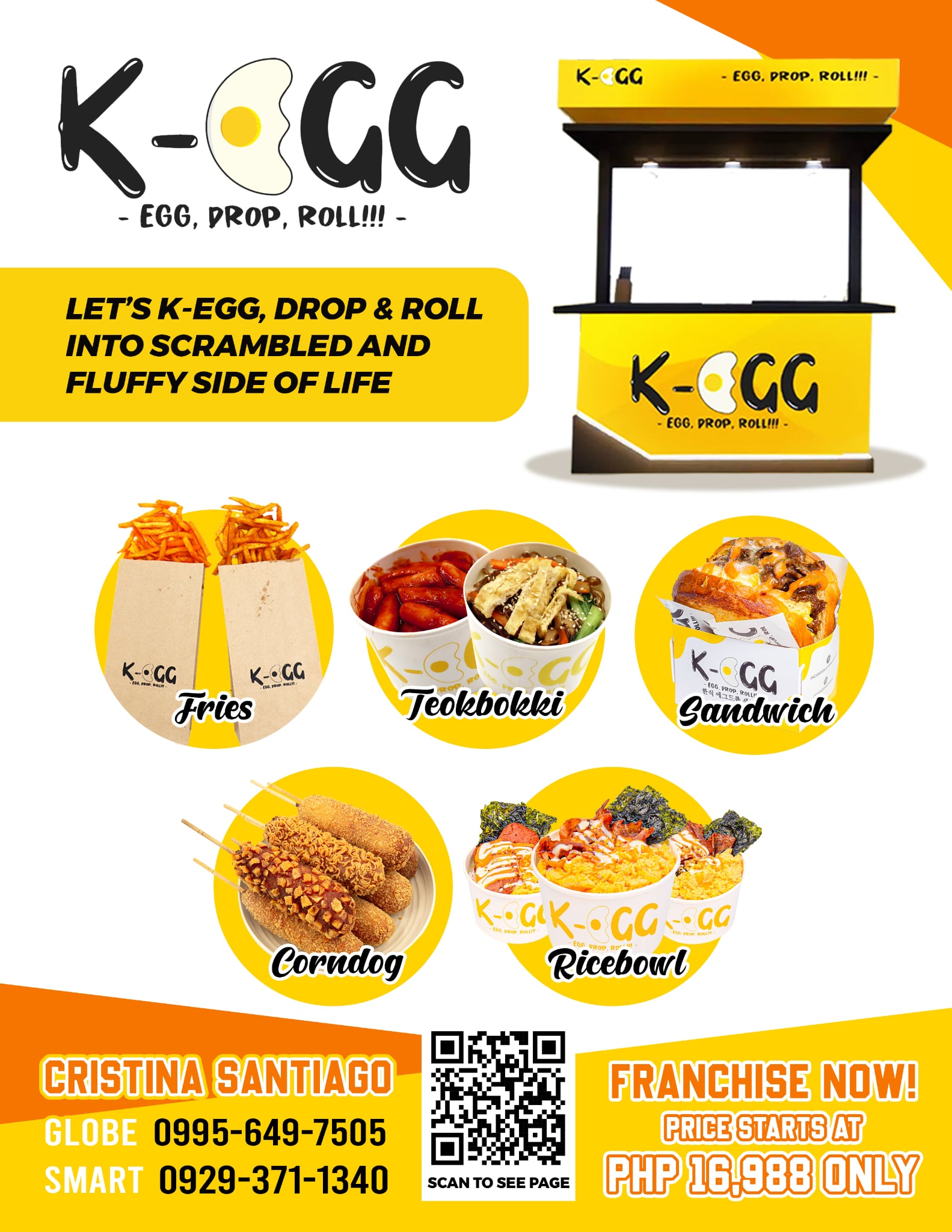 K-EGG Franchise Facebook ad