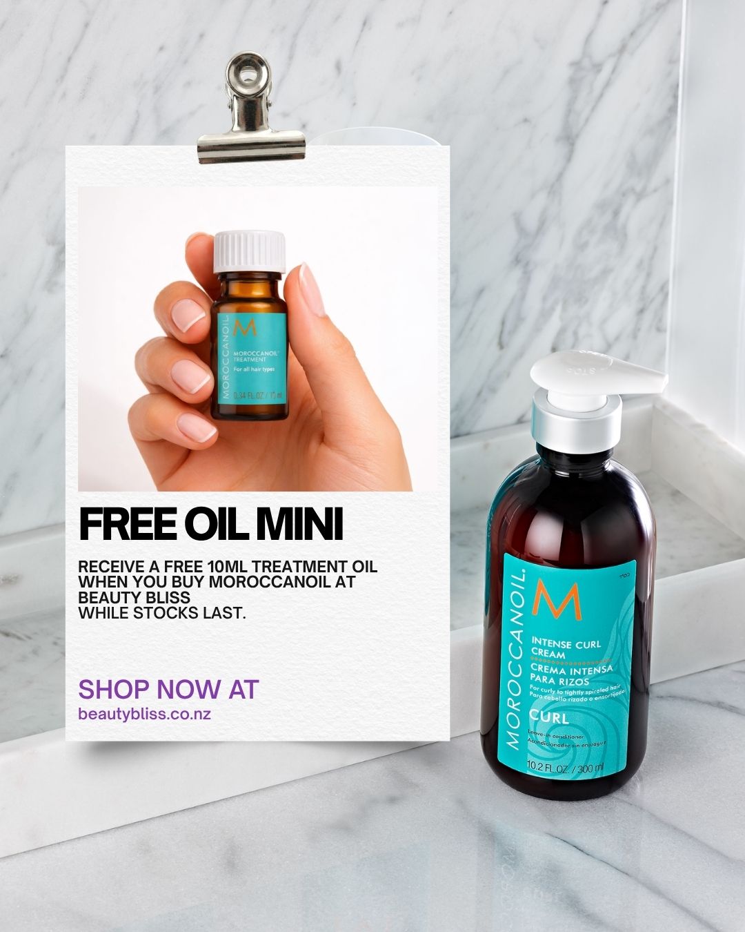 Beauty Bliss Facebook ad