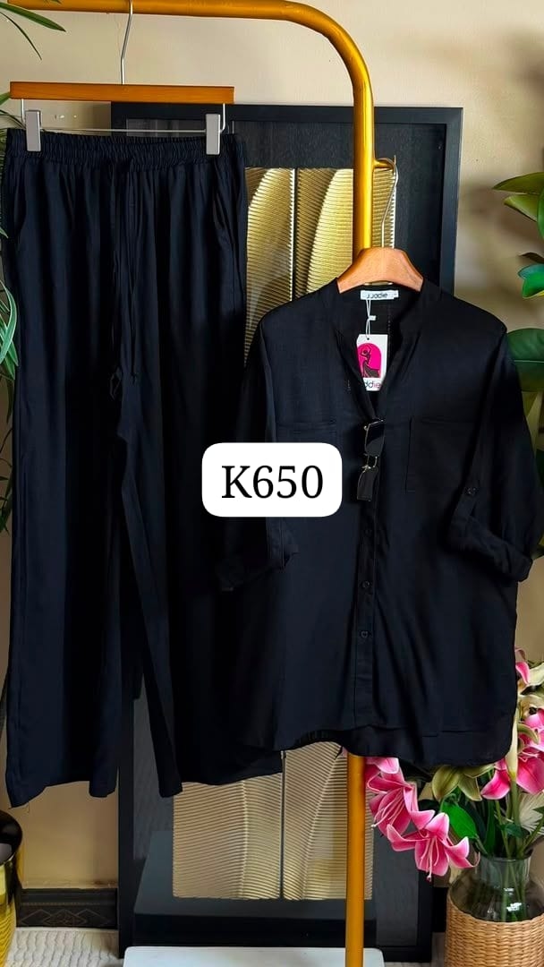 Kisemwa Facebook ad: Ladies Linen Two piece sets