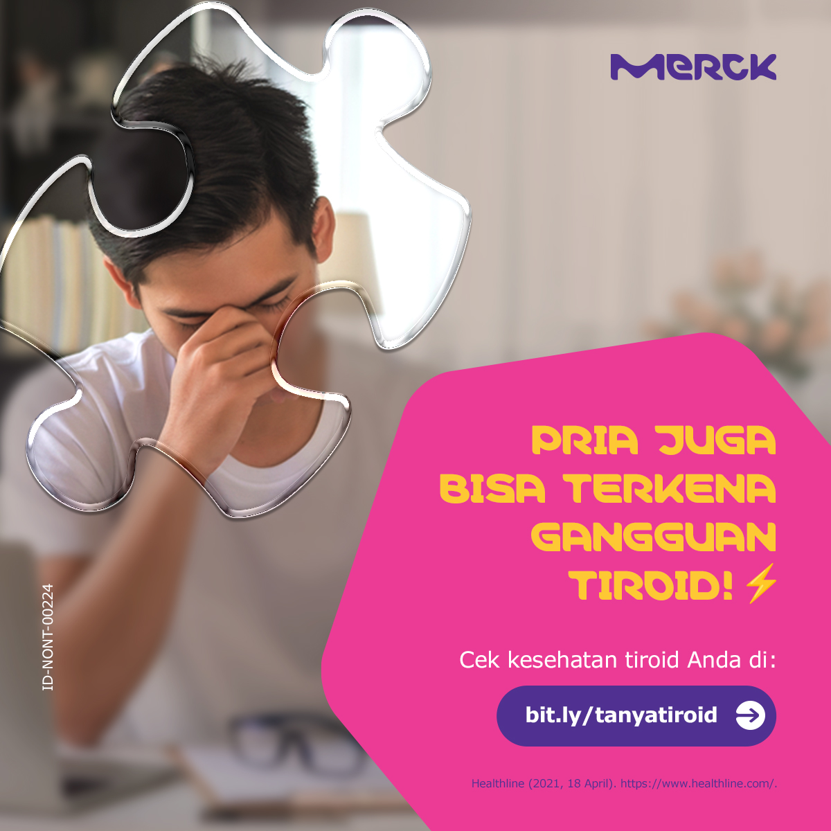Merck Indonesia Facebook ad from Mar 10, 2025