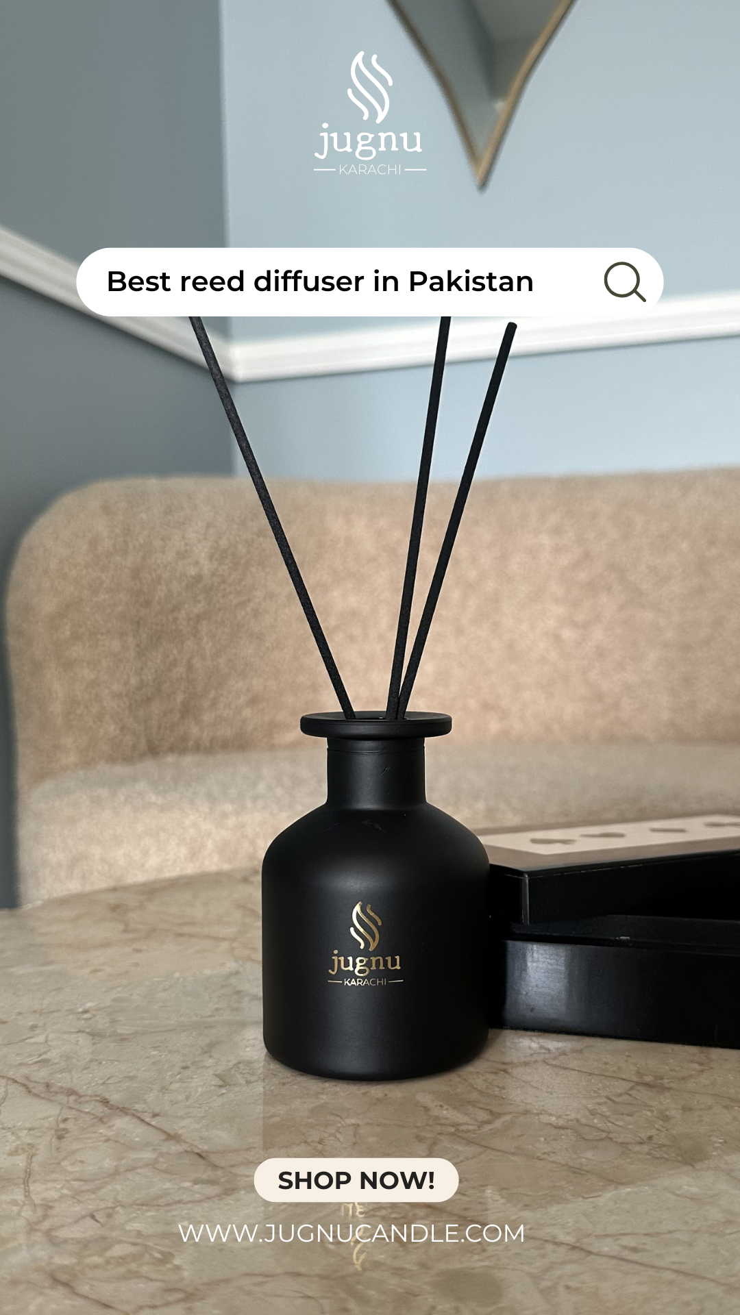 Jugnu Candle Facebook ad from Feb 16, 2026