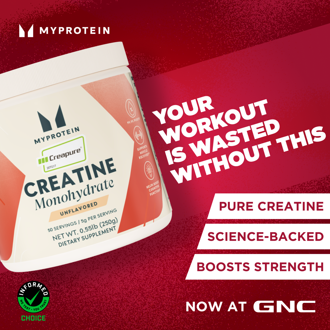 Myprotein Facebook ad