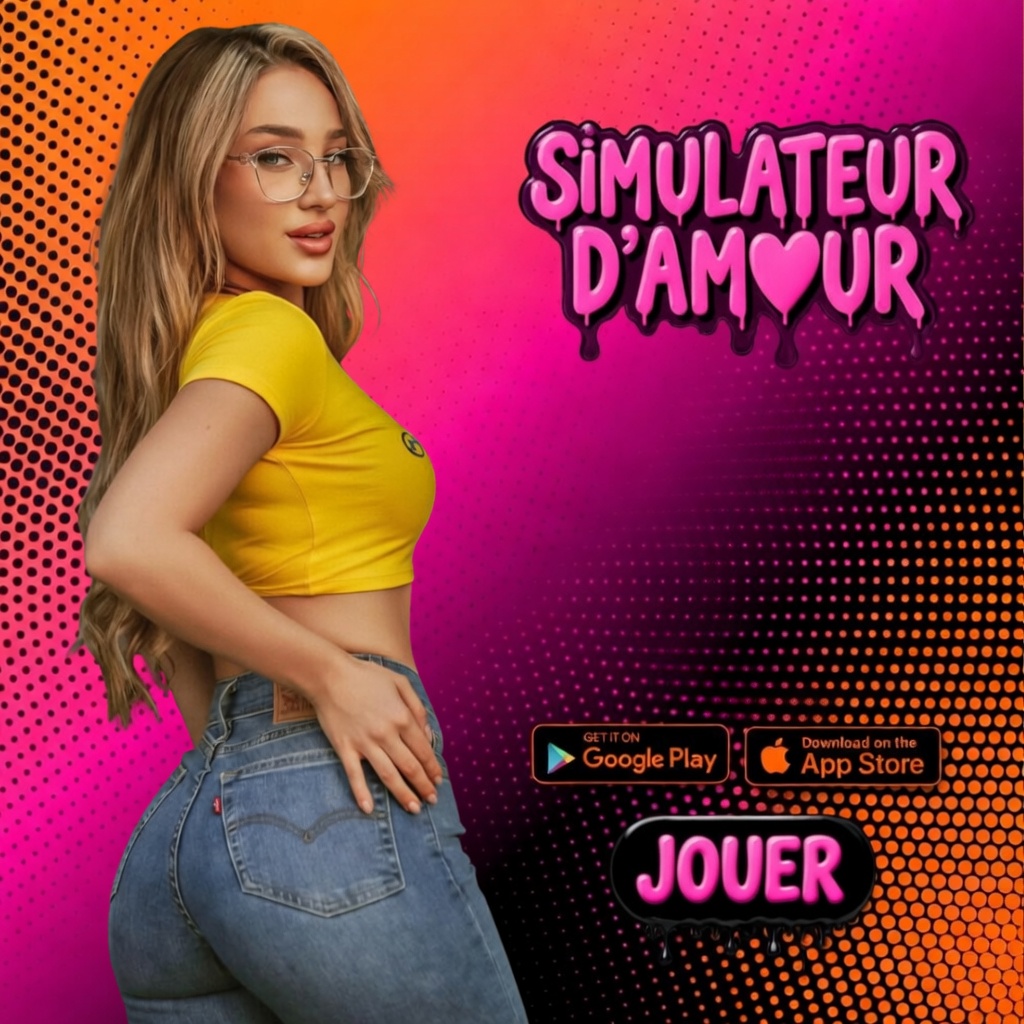 Hot Game Facebook ad: Arrête de regarder. Appuie sur JOUER et prends-la