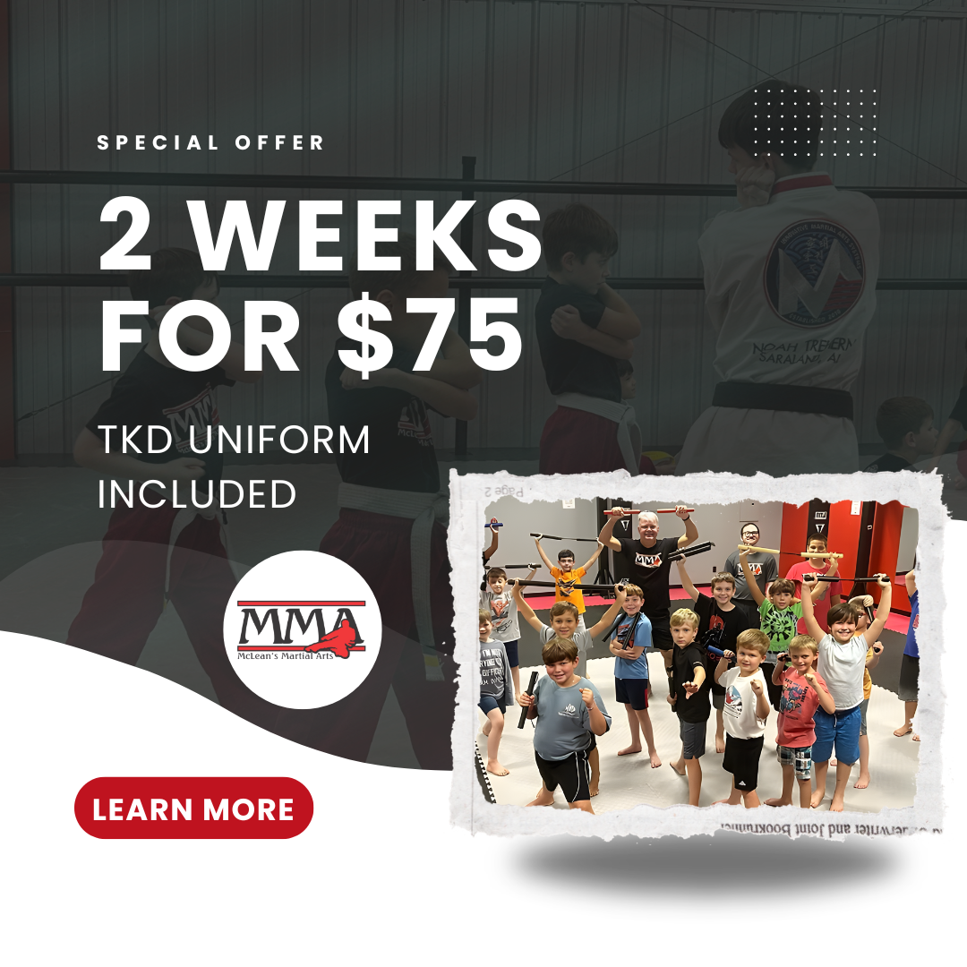 McLean's Martial Arts & Fitness Facebook ad