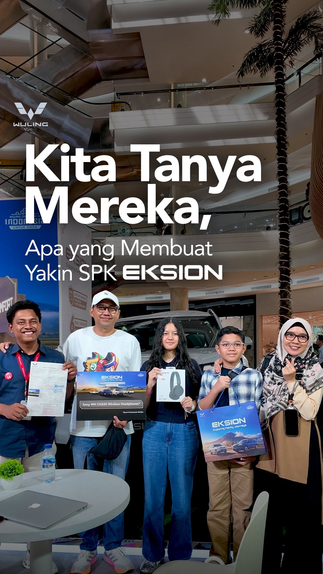 Wuling Motors Indonesia Facebook ad: Banyak customer telah membuktikan keyakinannya dengan…