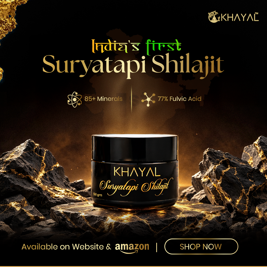 Khayal Health Facebook ad: Shop on Amazon today.