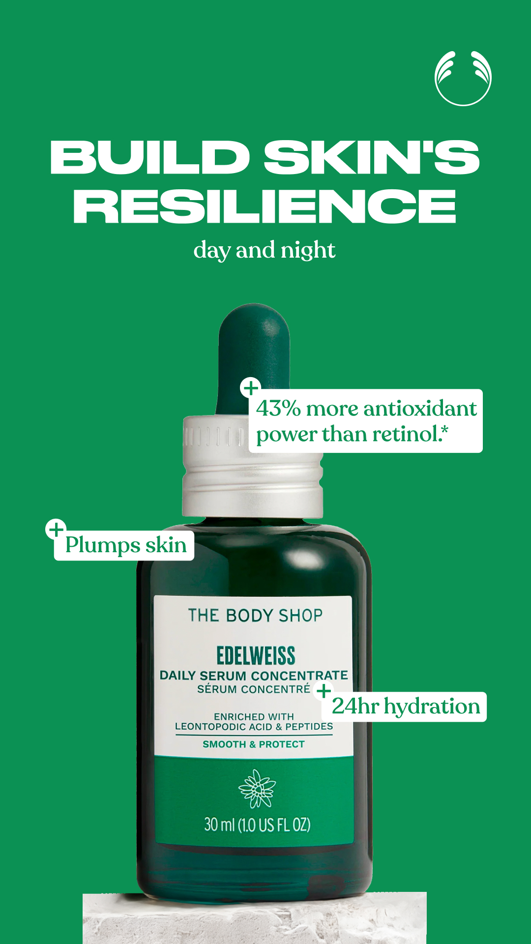 The Body Shop Facebook ad