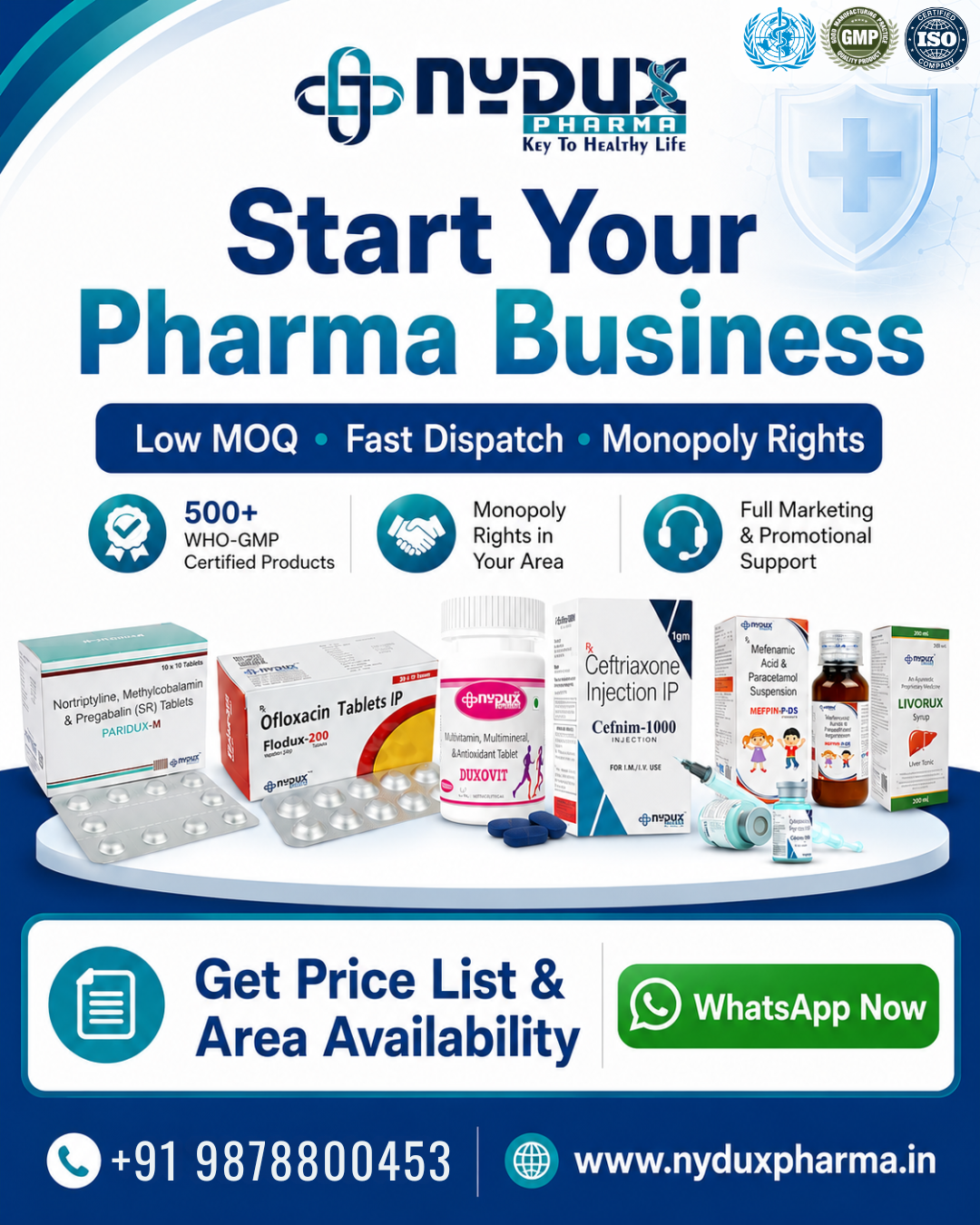 Nydux Pharma Facebook ad