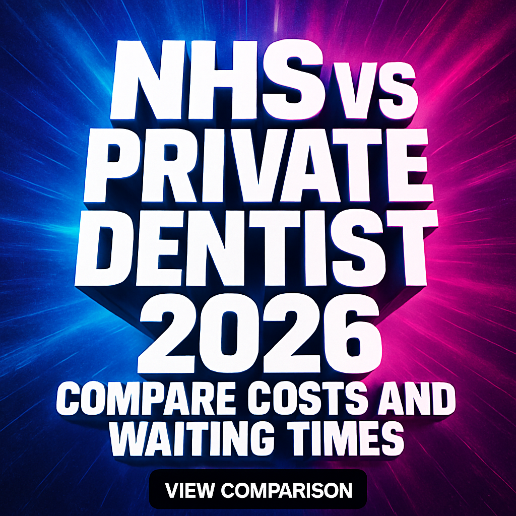 MitchMatch Health & Beauty Facebook ad: NHS Dentist Accepting New Patients, Search Guide 2026