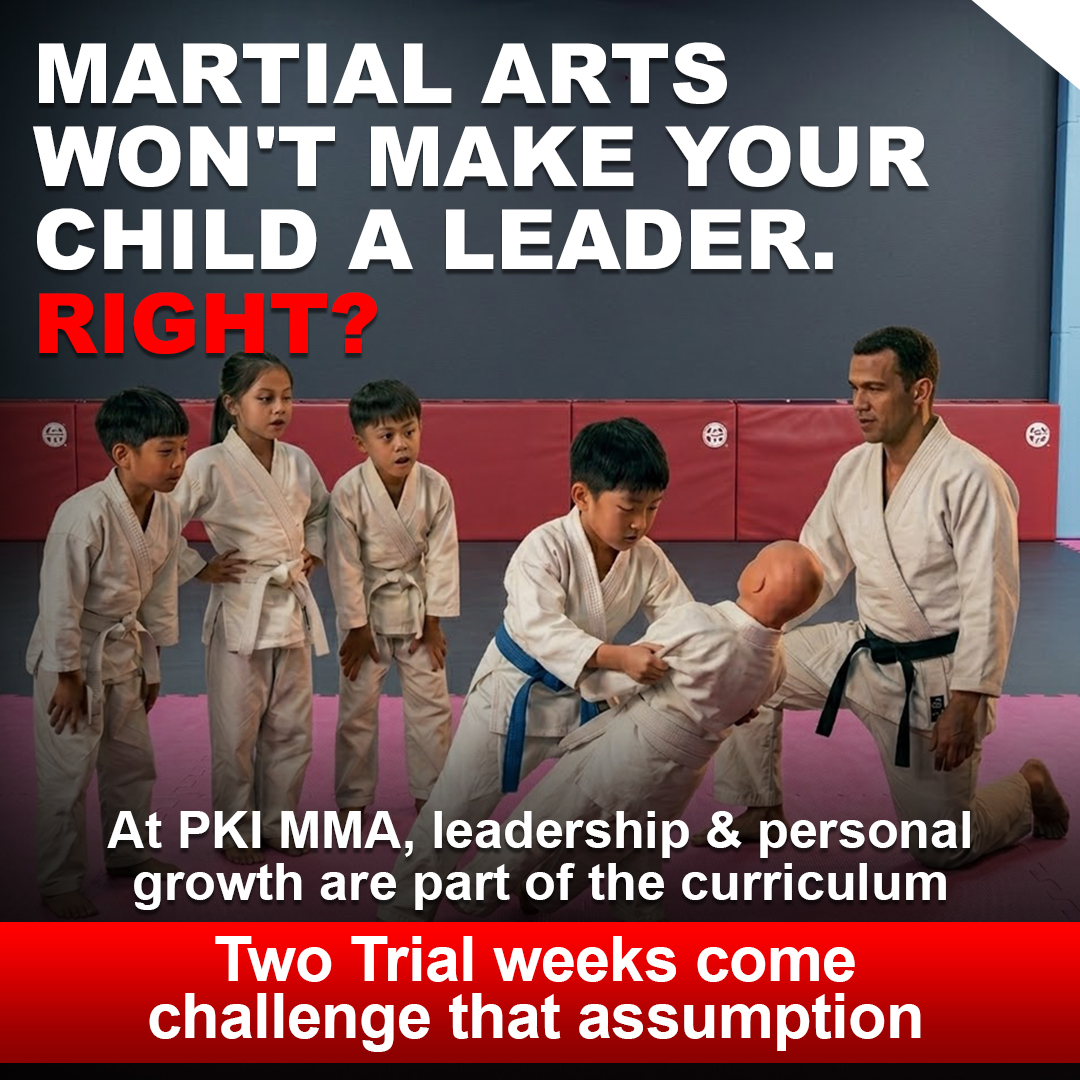Sensei Scottie C. Jackson Facebook ad: Train Leaders, Not Just Fighters