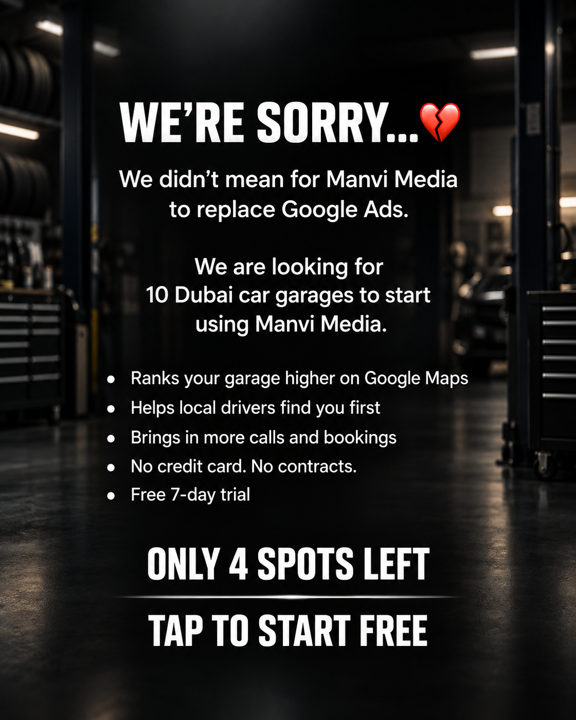 Manvi Media Facebook ad: Top 3 on Google Maps in 90 Days, Guaranteed
