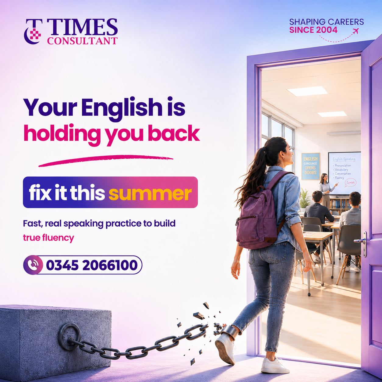 TIMES CONSULTANT Facebook ad: Chat with us