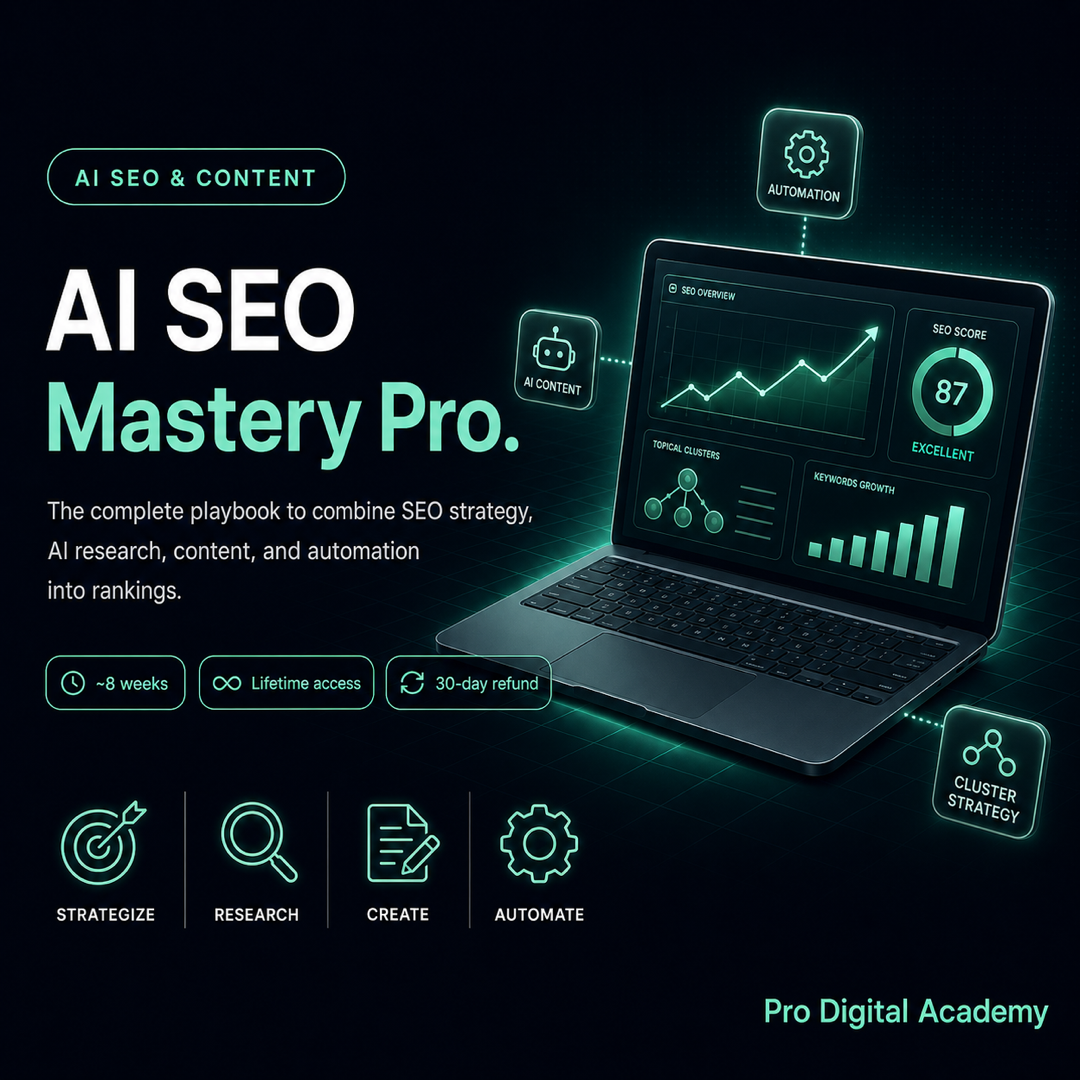 Pro digital LTD Facebook ad