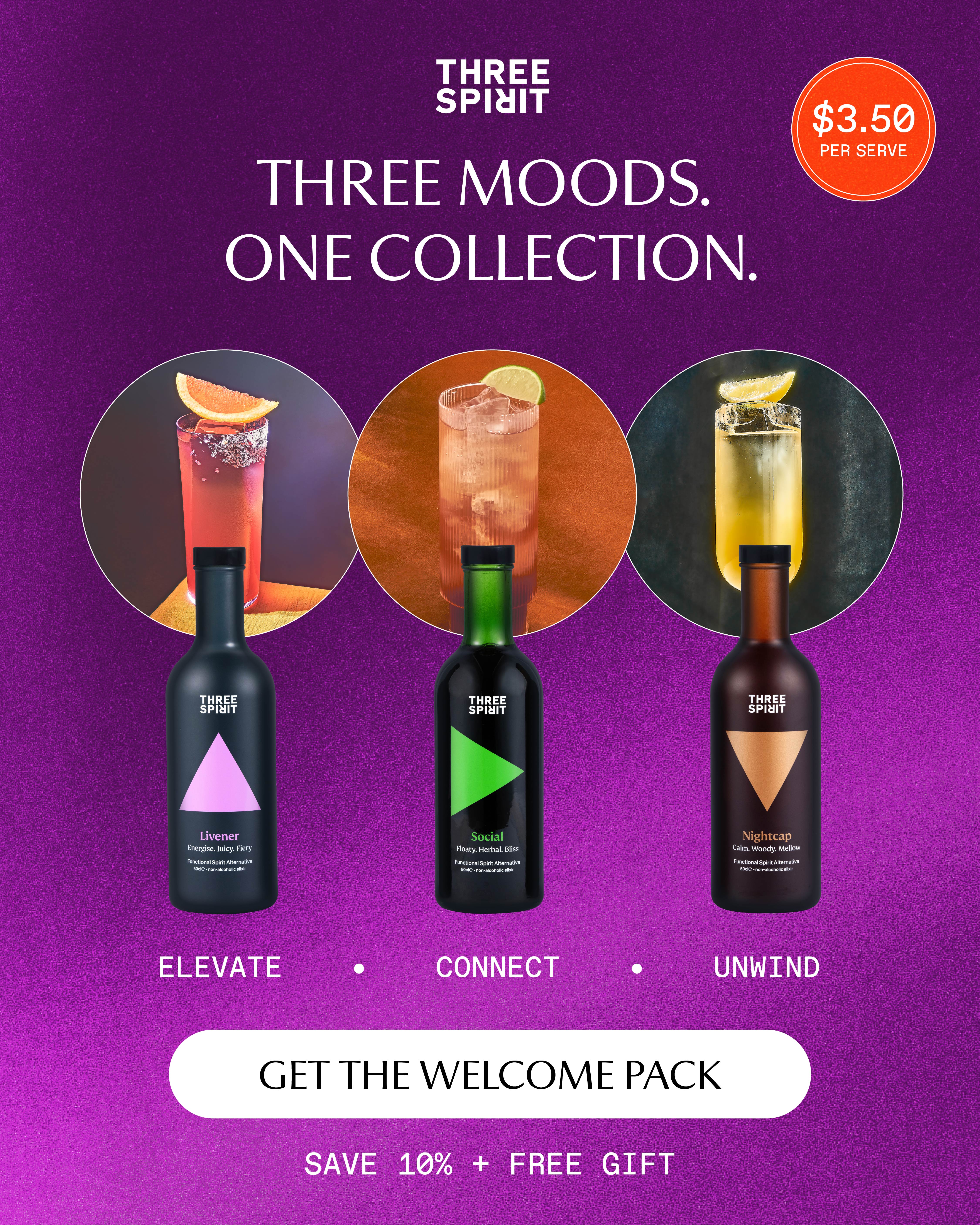 Three Spirit Facebook ad