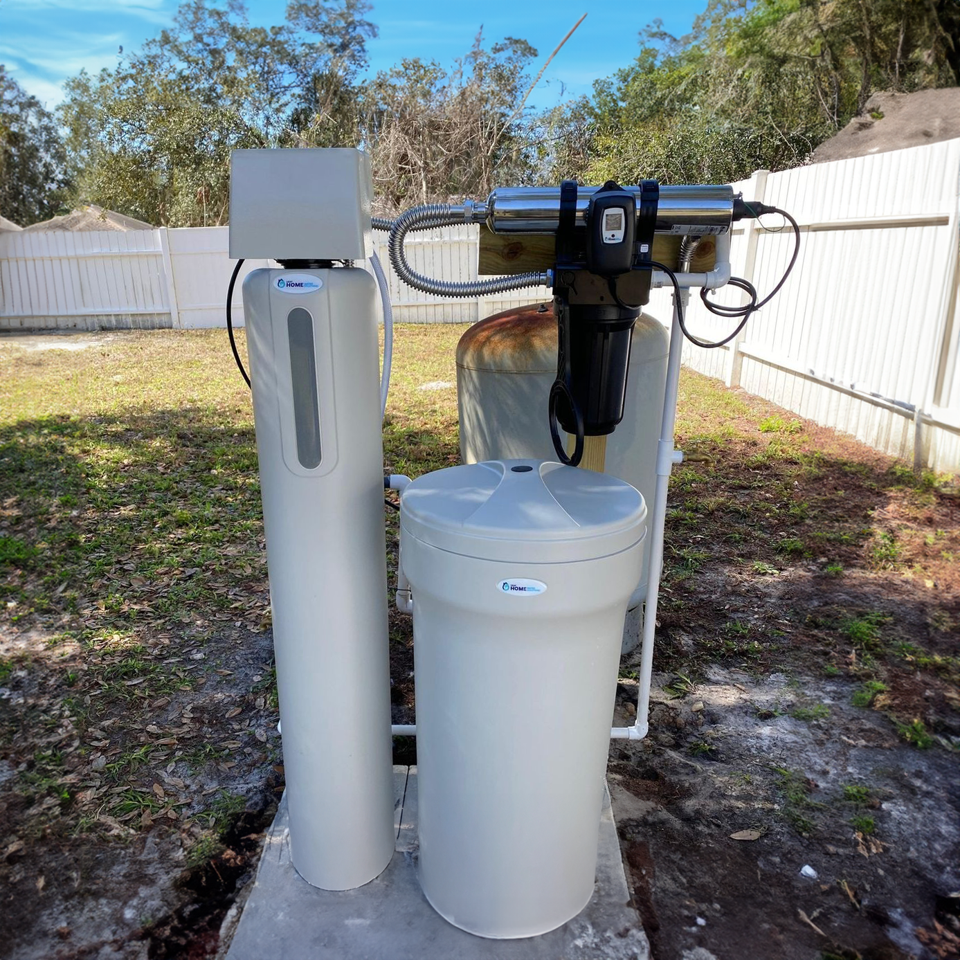 H2O Smart Home Solution Facebook ad: Say Goodbye To Bottled Water