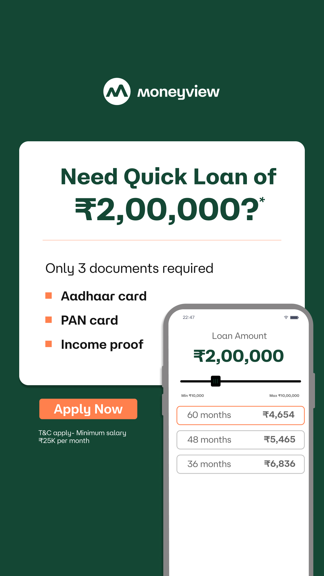 moneyview.in Facebook ad