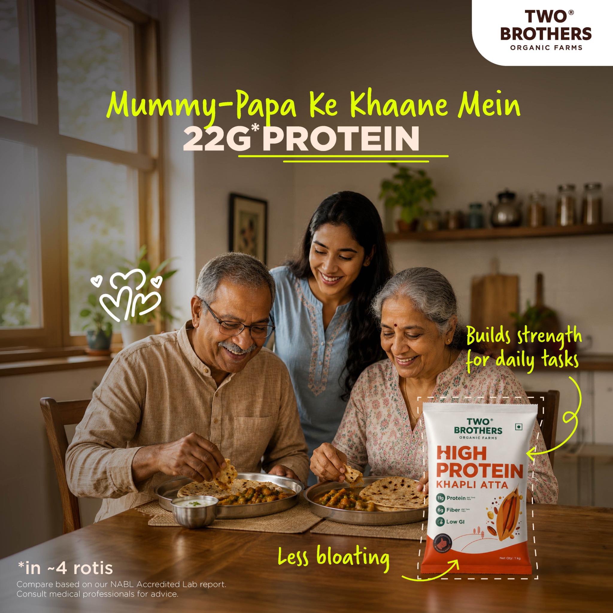Two Brothers Organic Farms Facebook ad
