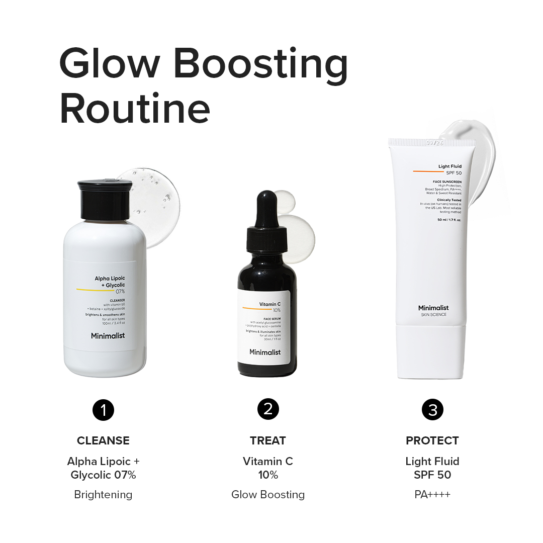 Minimalistinc Facebook ad