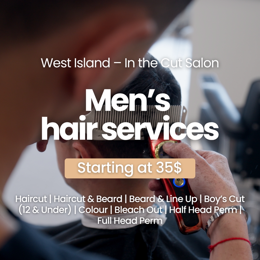 In The Cut Salon Facebook ad