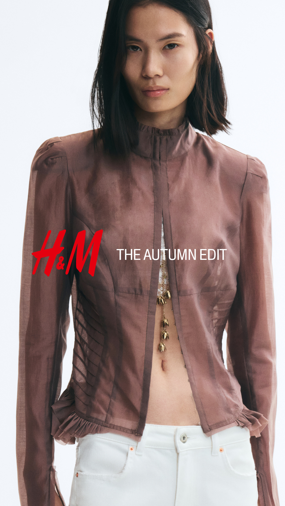 H&M Facebook ad: Tailored for autumn