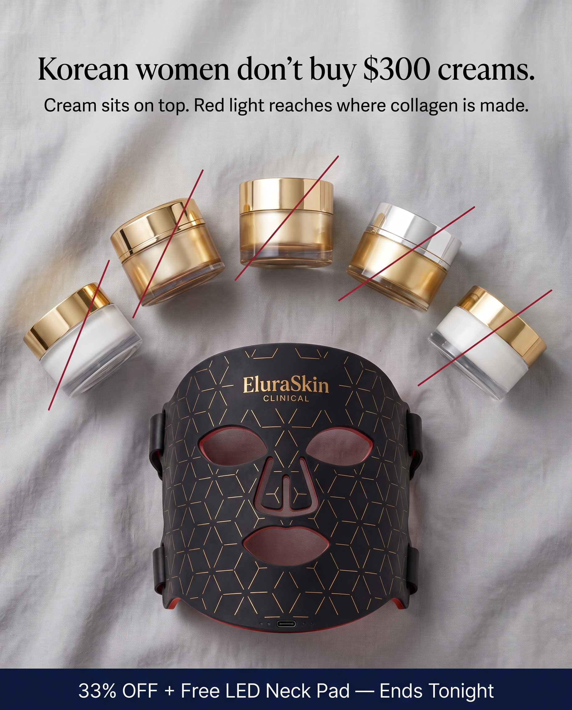 Elura Skin Facebook ad: The Korean Secret To Smooth Skin