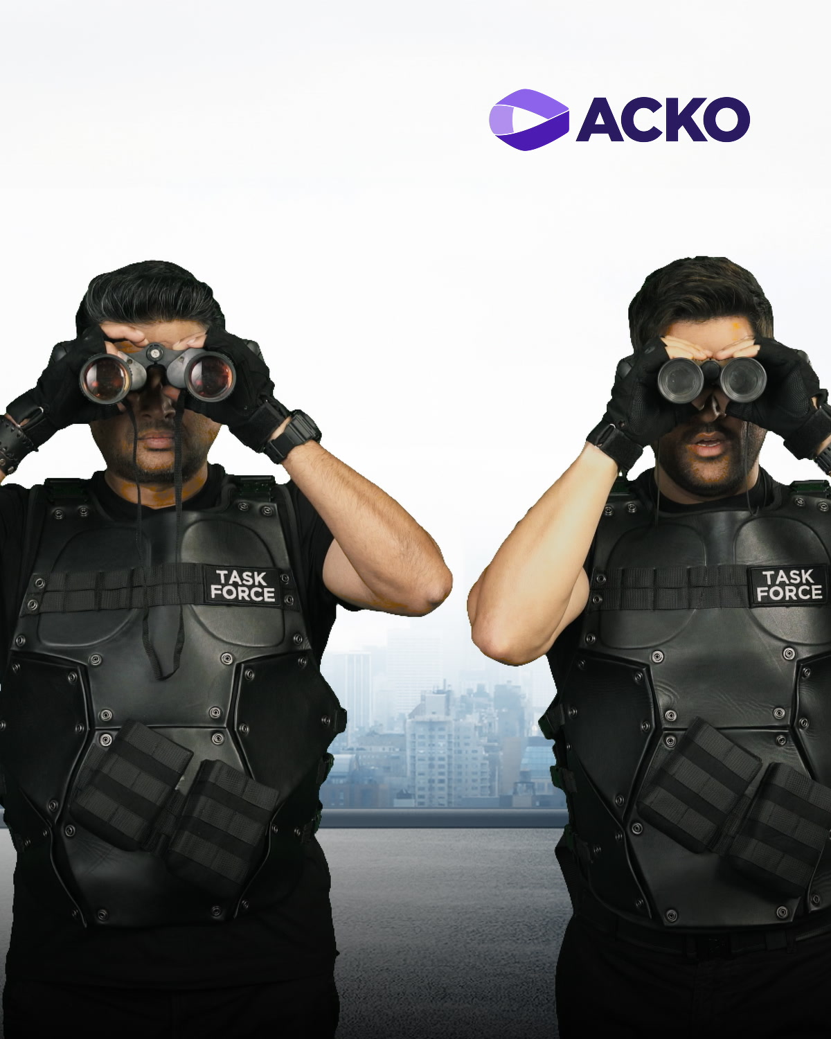 ACKO Facebook ad: Cashless Claims. Zero Hassle.