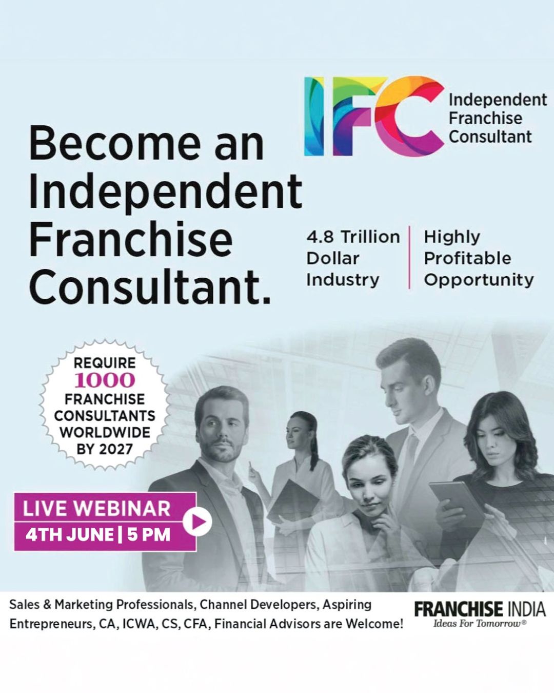 Franchise India Brands Ltd. Facebook ad