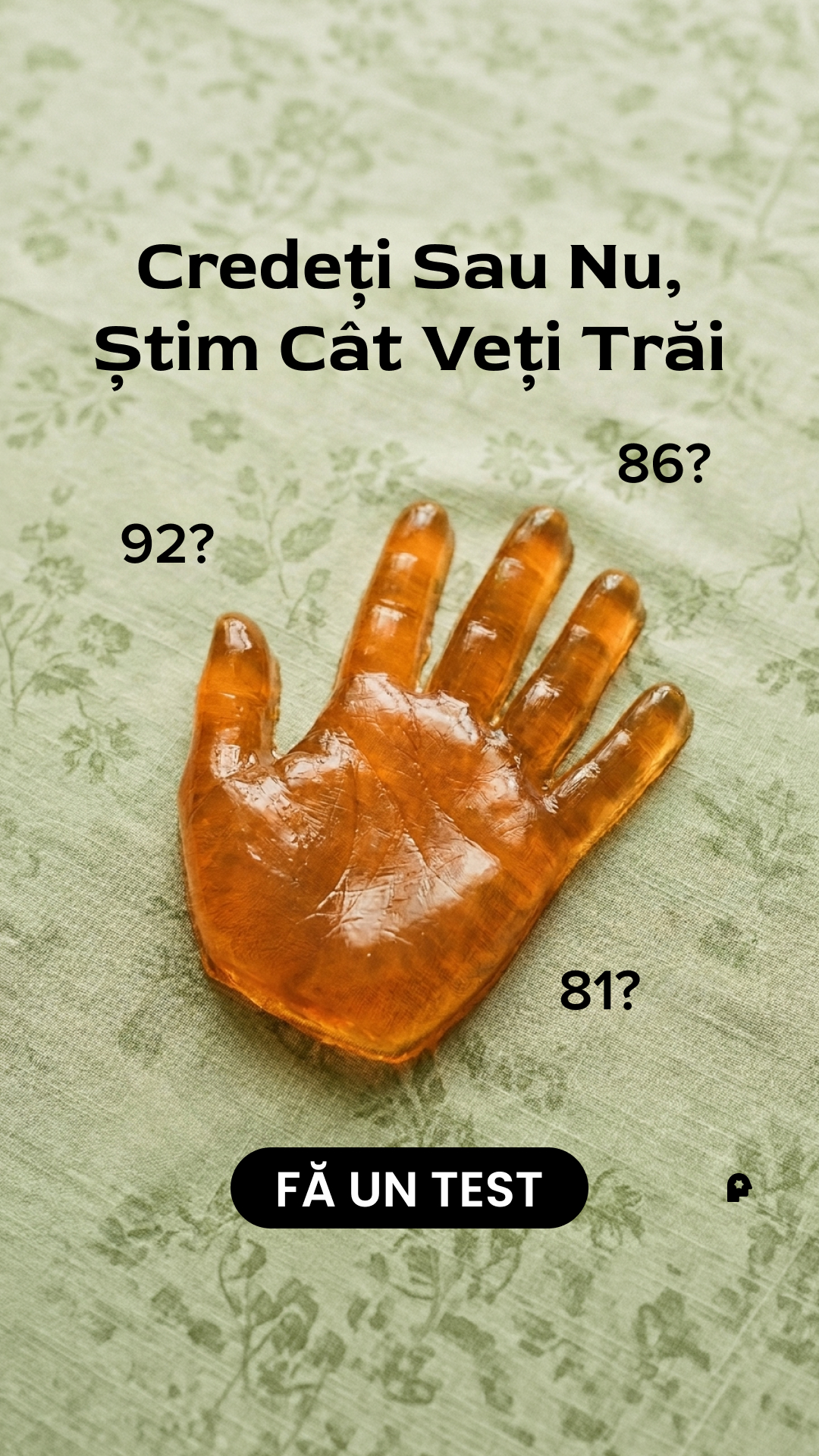 Nebula: Palm Reading Facebook ad