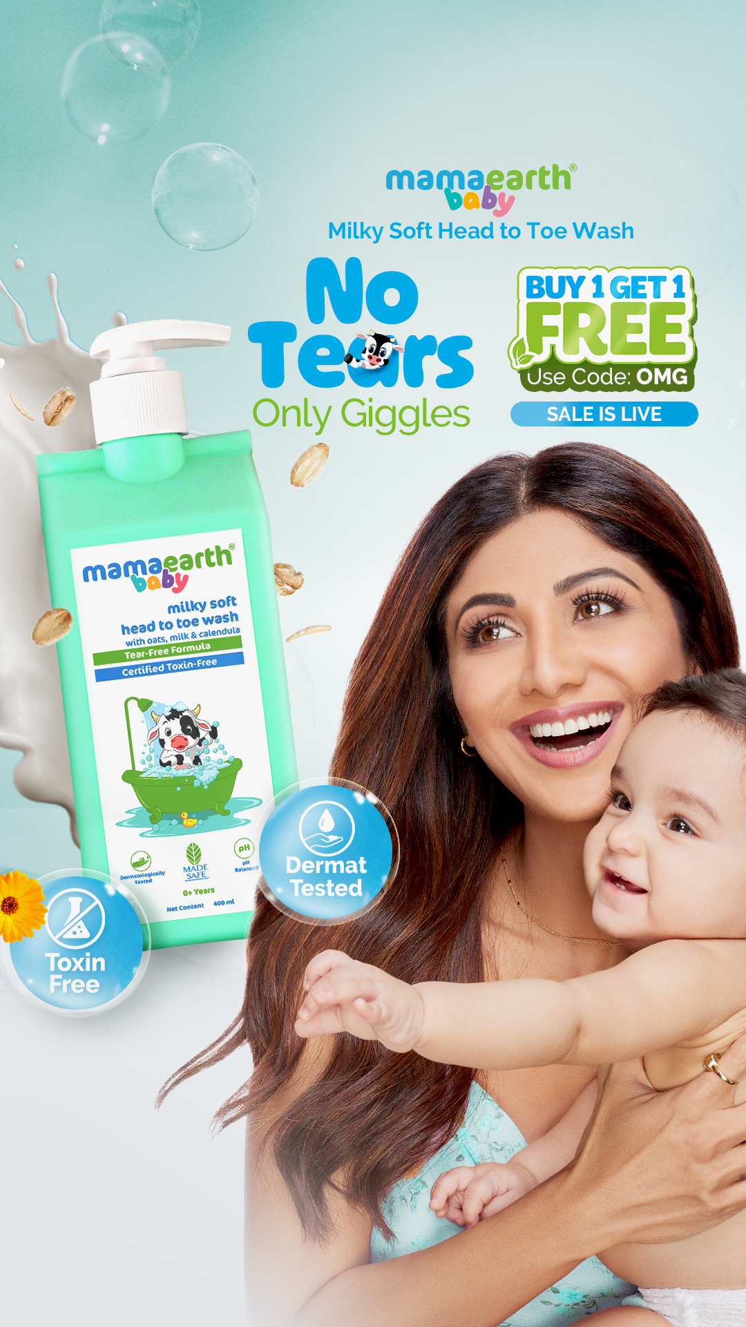 Mamaearth Facebook ad