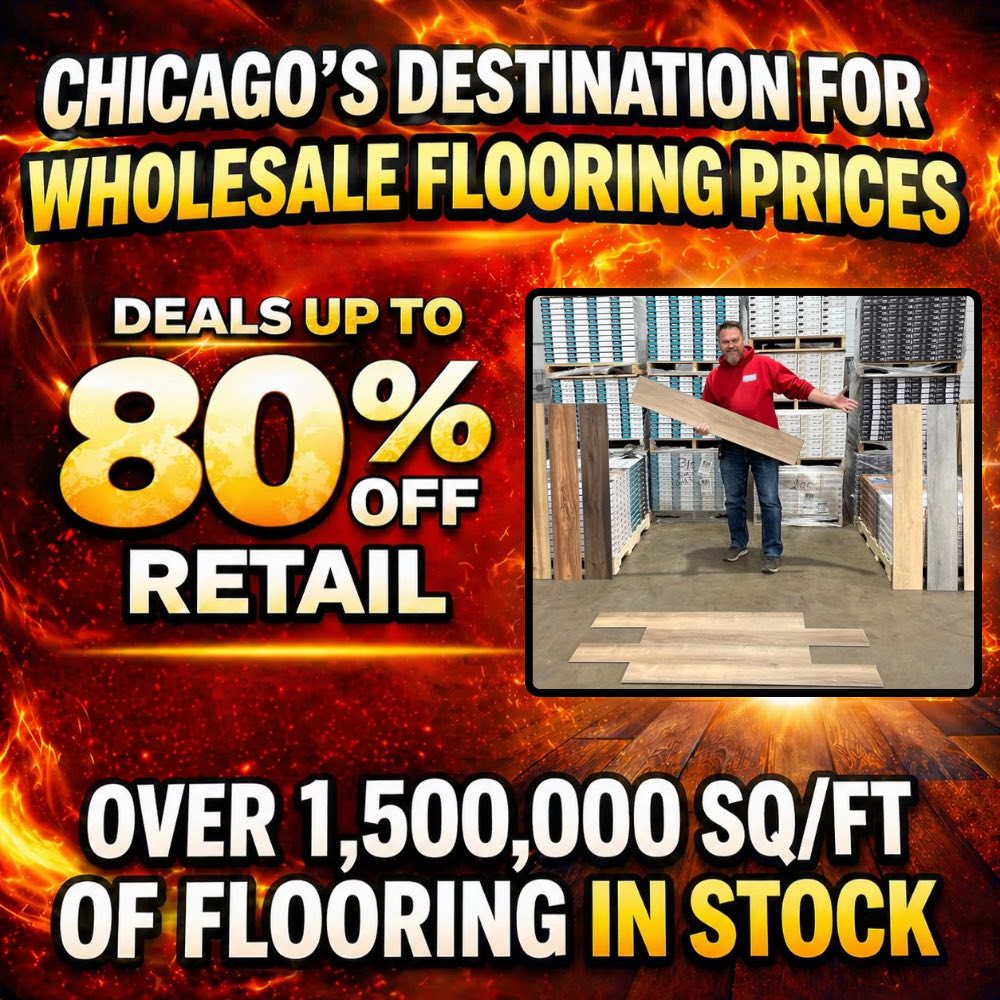 Show Flooring Facebook ad