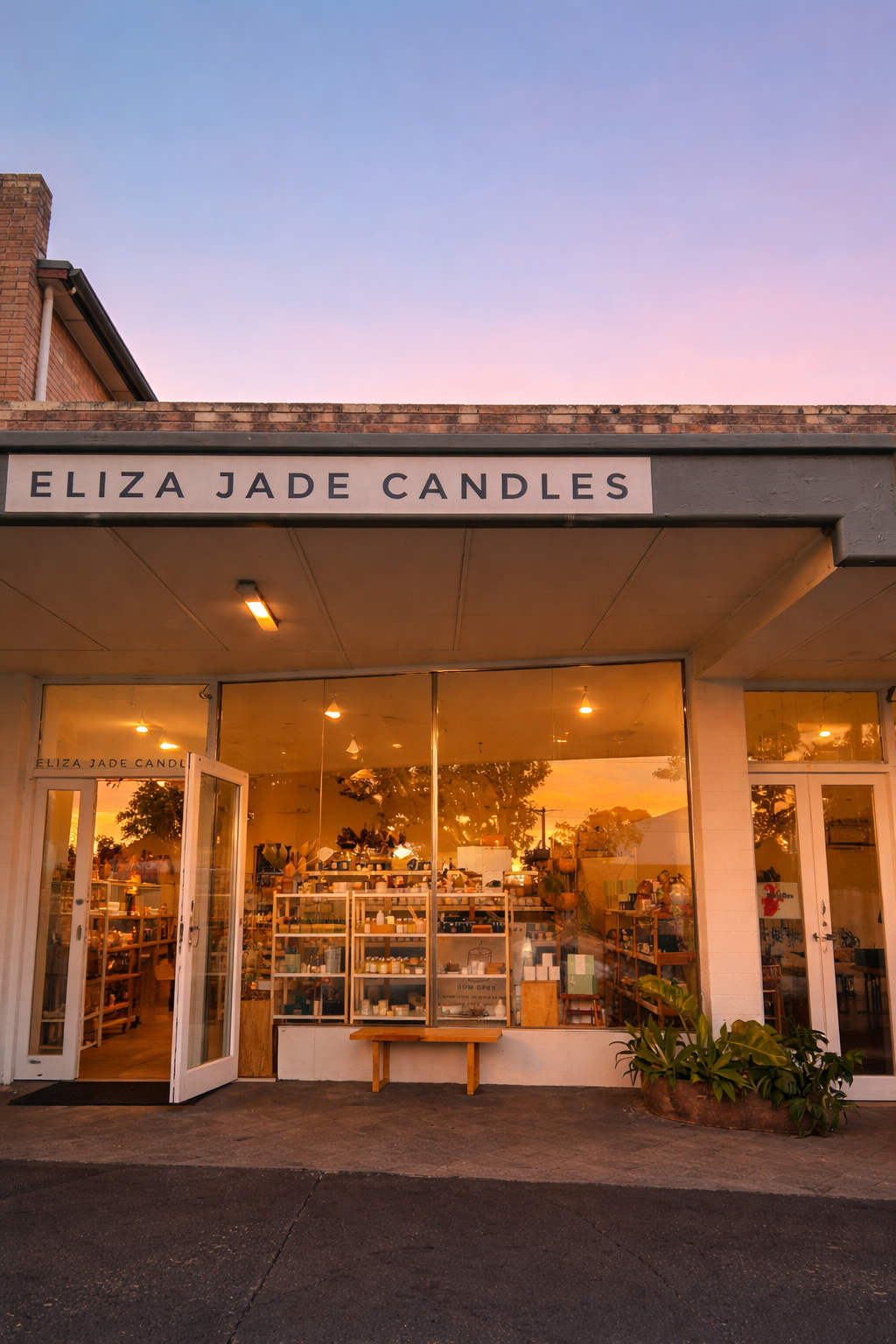 Eliza Jade Candles Facebook ad