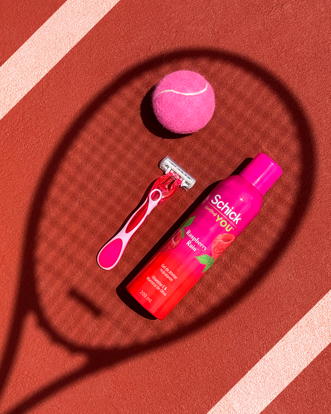 Schick Mujer Latam Facebook ad: Piel lista para jugar