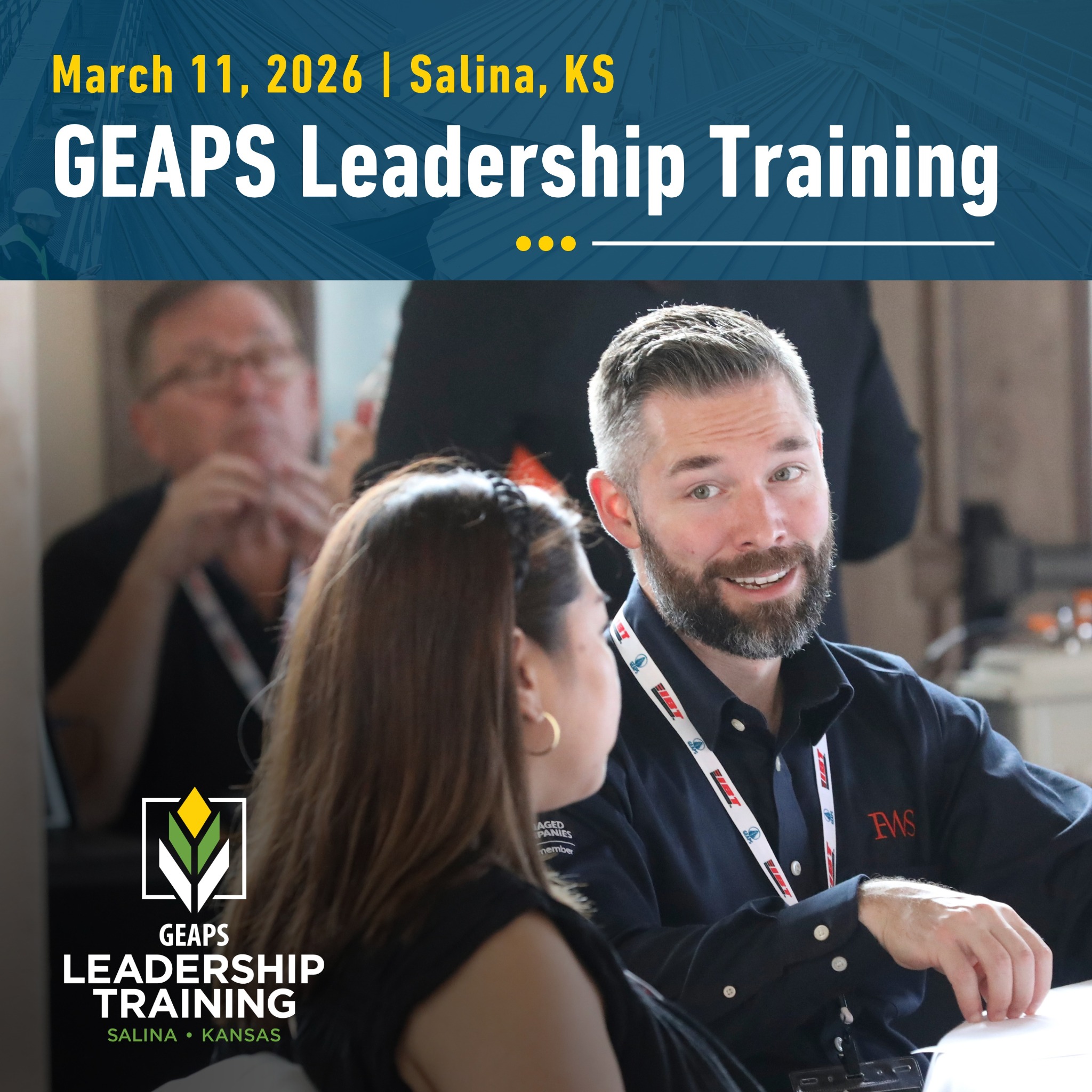 Grain Elevator and Processing Society (GEAPS) Facebook ad: Foundational Skills for Front-Line Leaders