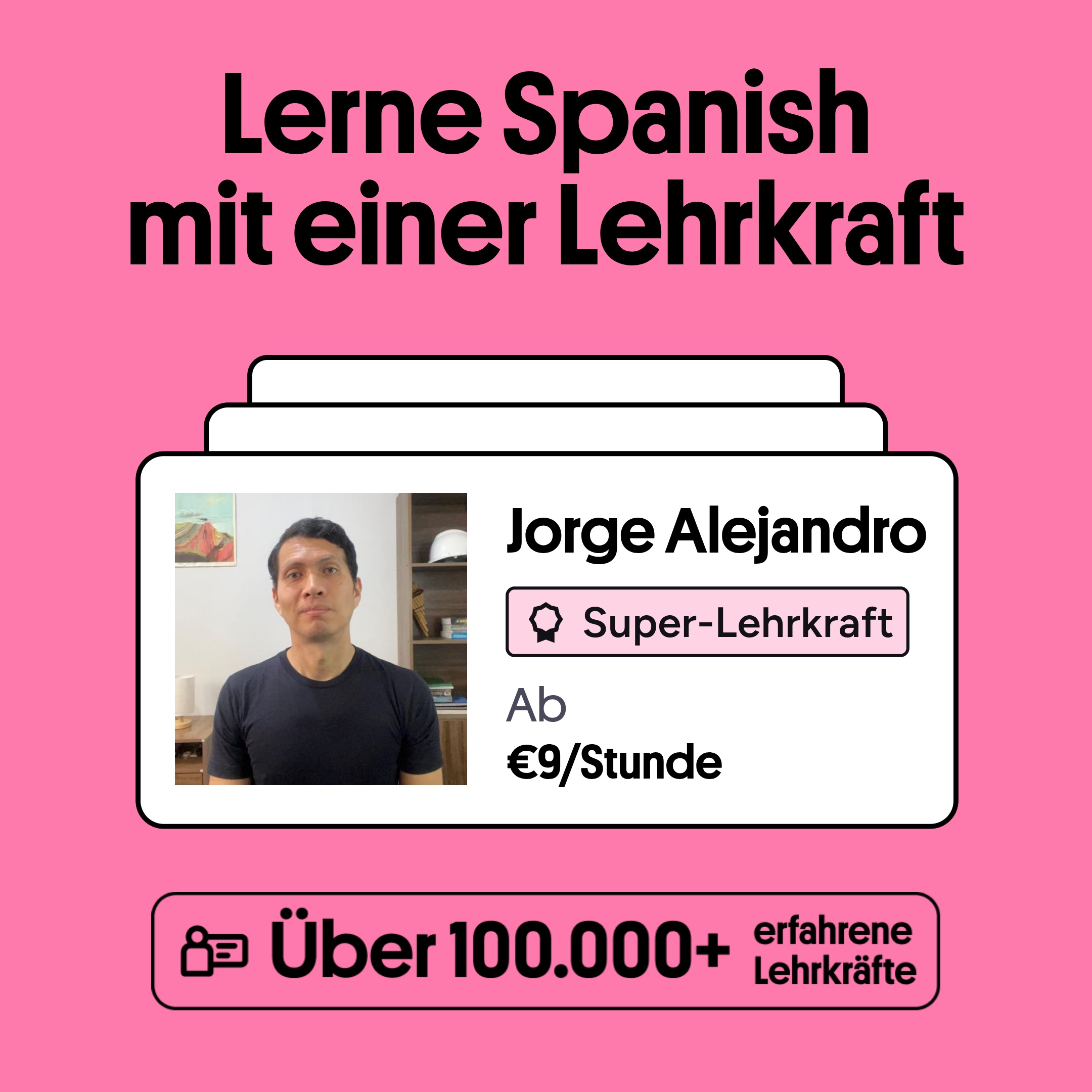 Preply Facebook ad