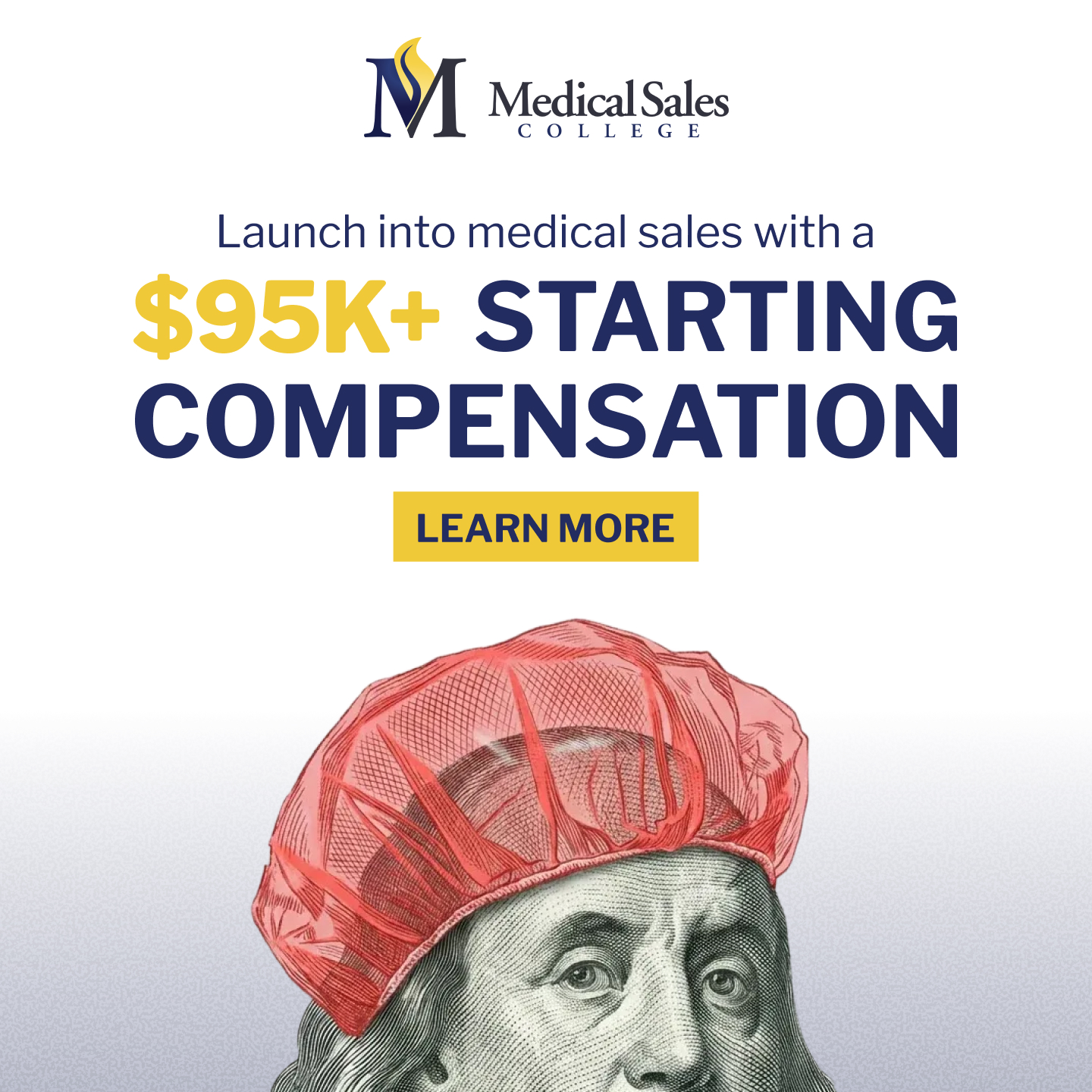 Medical Sales College Facebook ad from Jun 9, 2026