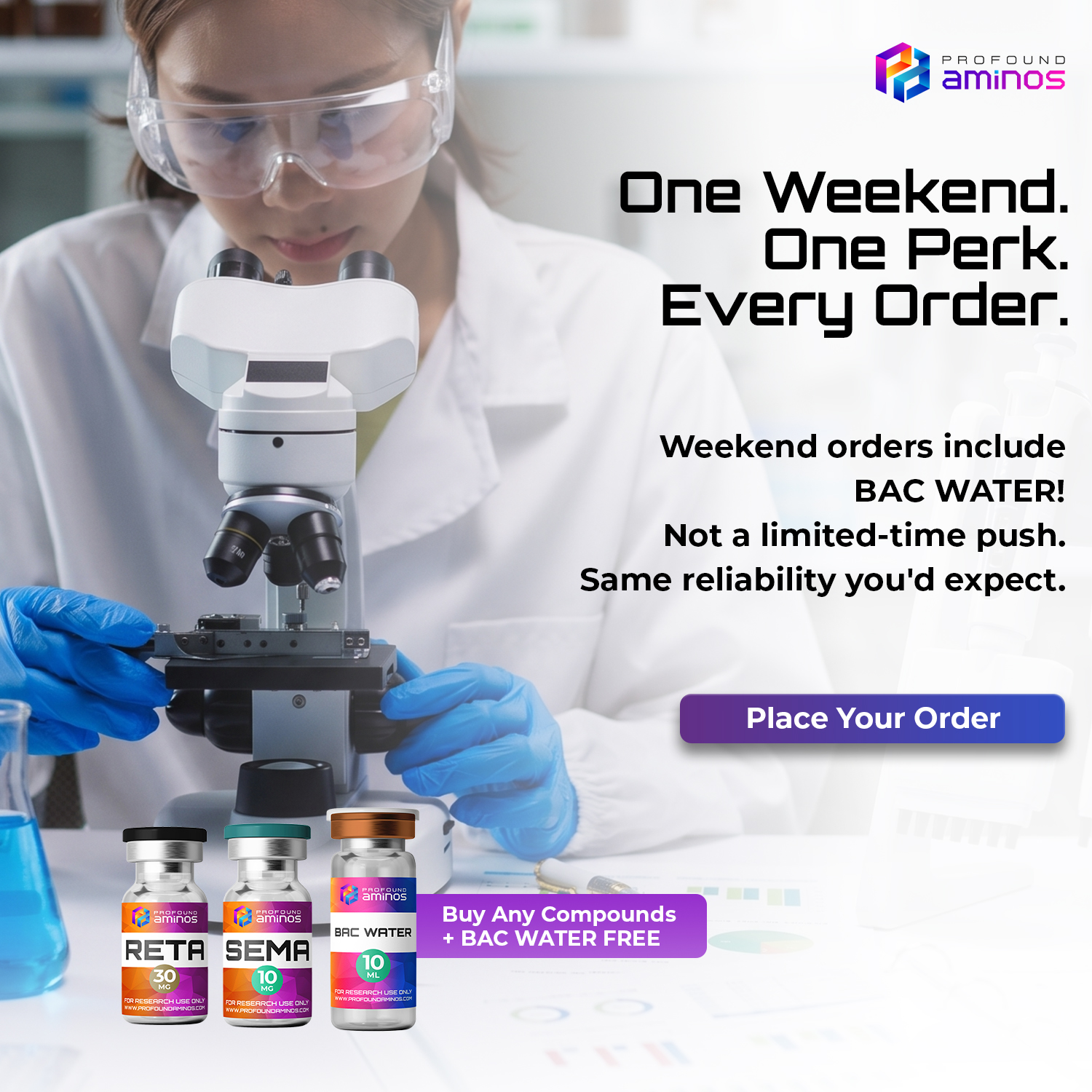 Profound Science Facebook ad