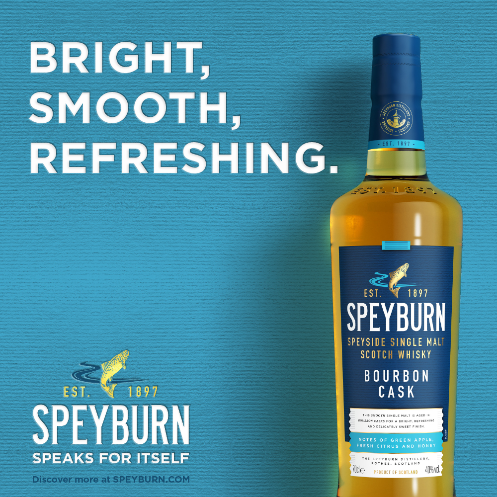 Speyburn Single Malt Scotch Whisky Facebook ad: Speyburn Single Malt från klassiska Speyside, fyra whiskys…