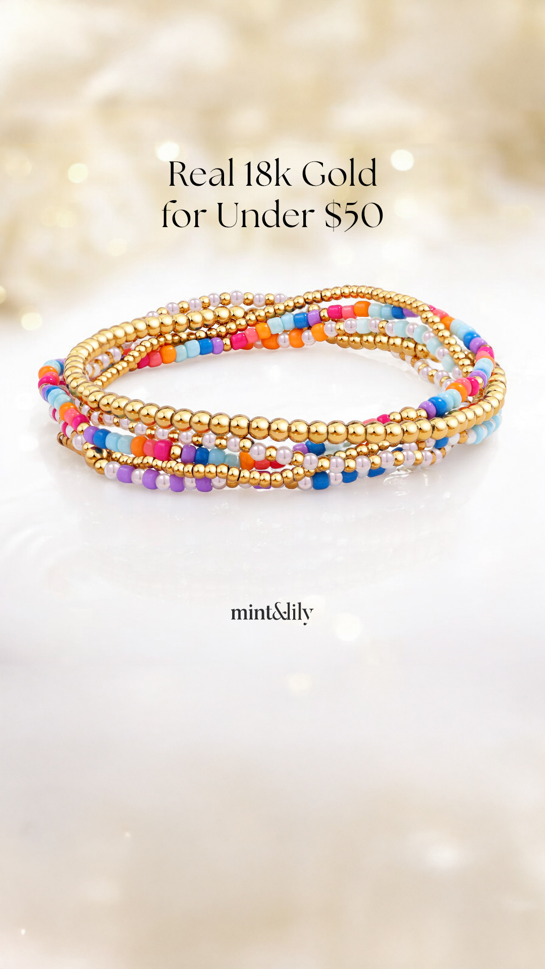MINT & LILY Facebook ad