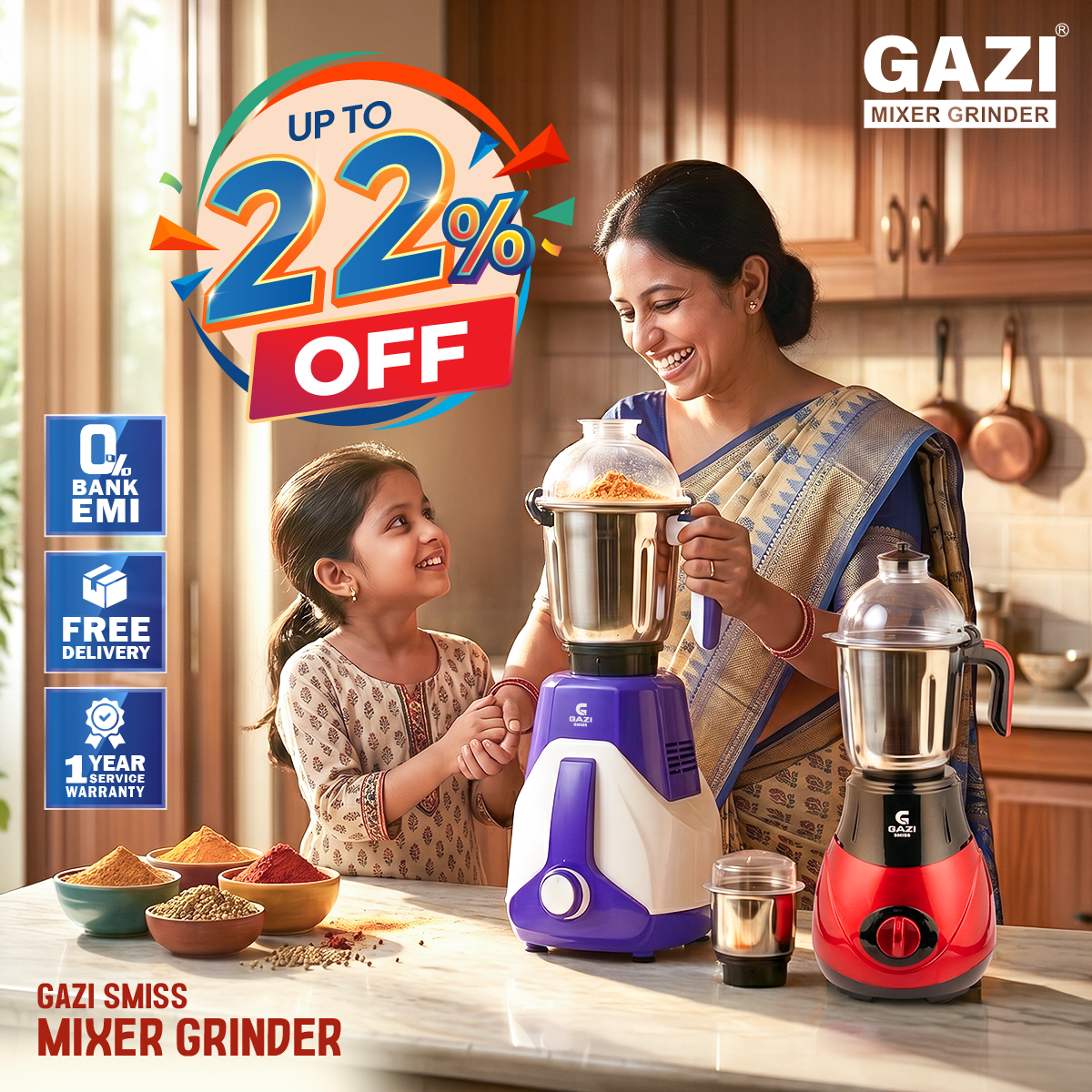 Gazi Home Appliance Facebook ad: ππ© ππ¨ ππ% ππ
π
| πππ³π’ ππ¦π’π¬π¬ ππ’π±ππ«β¦