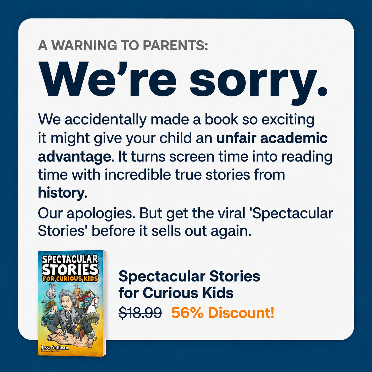 Big Dreams Kids Books Facebook ad