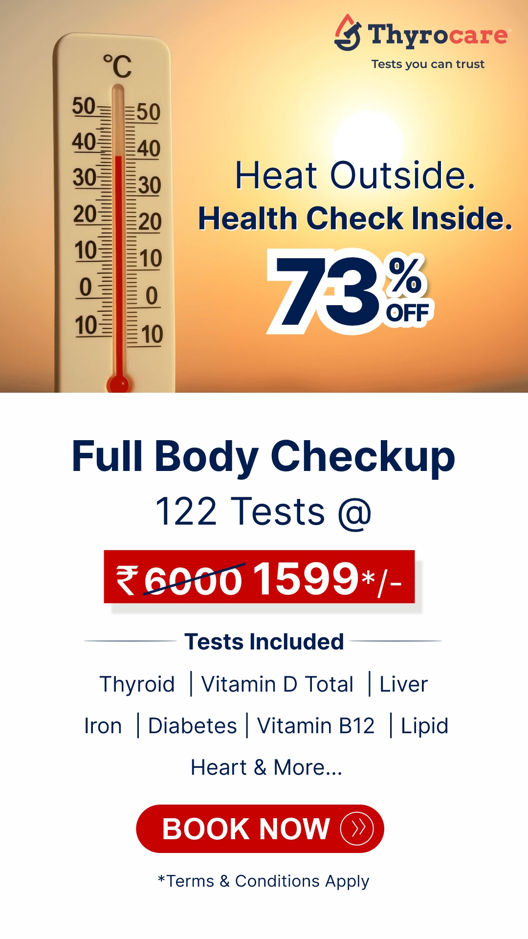 Thyrocare Facebook ad