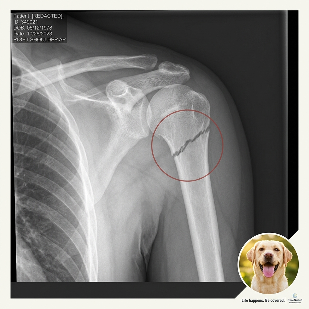 Better Dog Daily Facebook ad: Same Shoulder, Sixteen Years Apart