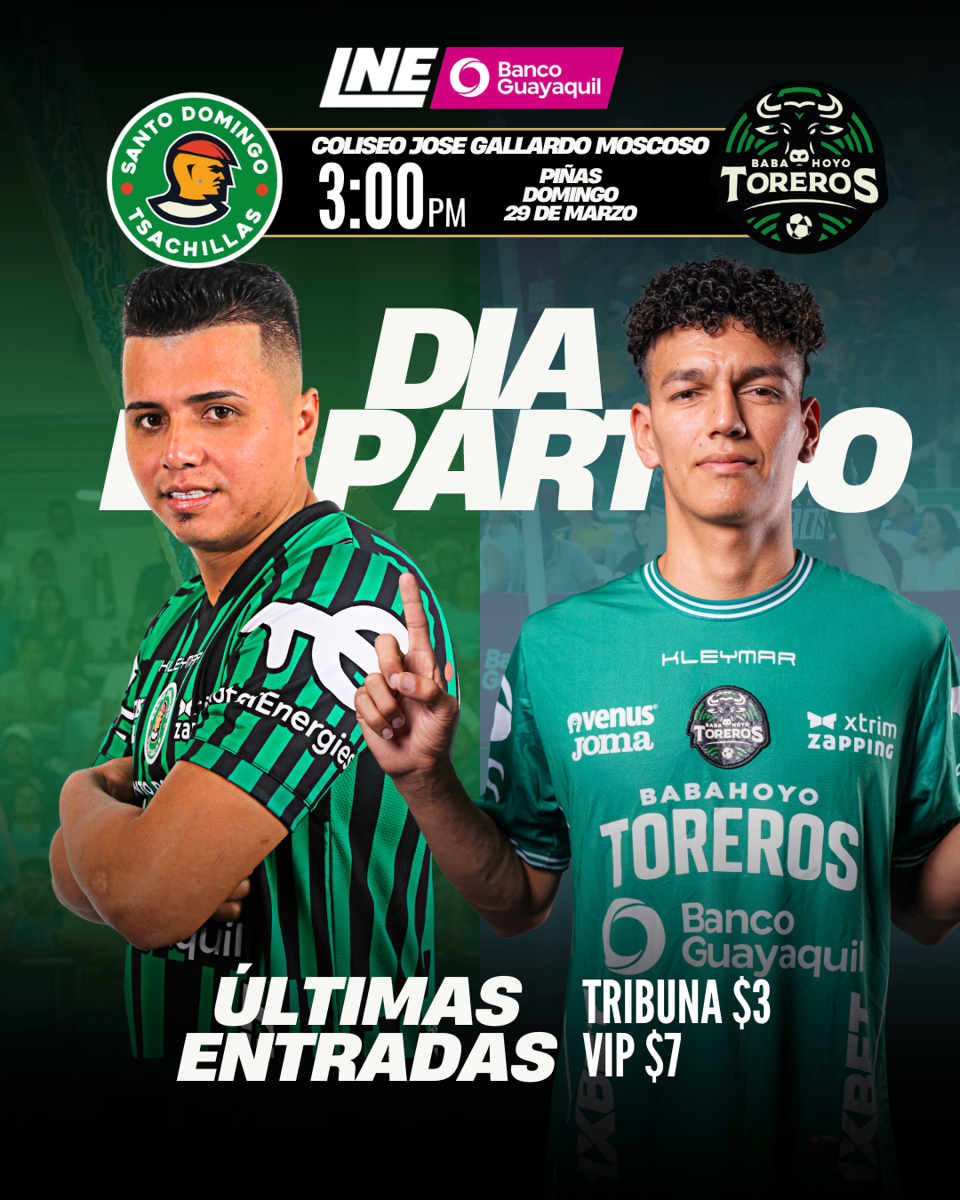 Liga Nacional de Ecuavóley Facebook ad: ¡ESTE DOMINGO EN PIÑAS! Entradas aquí